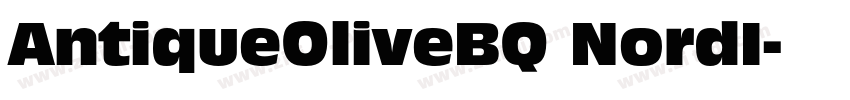 AntiqueOliveBQ NordI字体转换